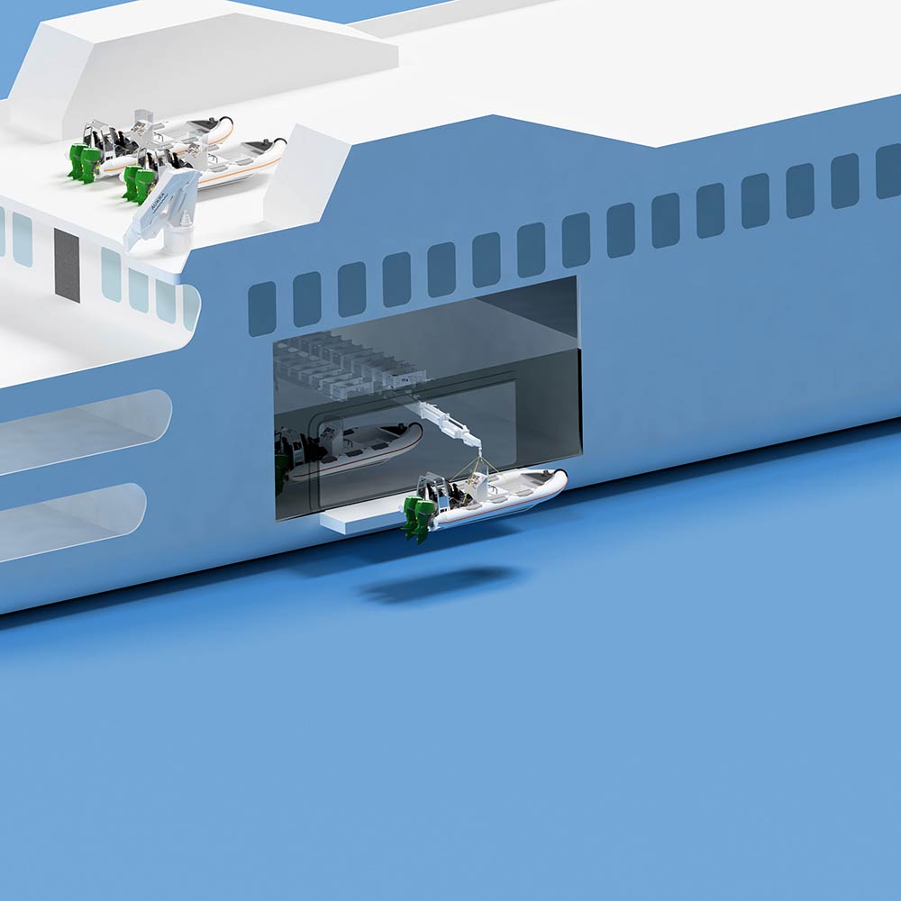 Aukra Maritime Zodiac-boat handling