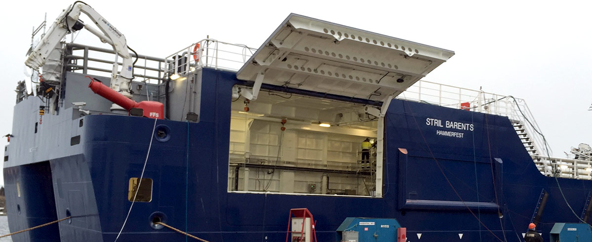 Aukra Maritime luke for oljeberedskap